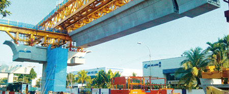 SUBCONTRACTING, GIRDER ERECTION